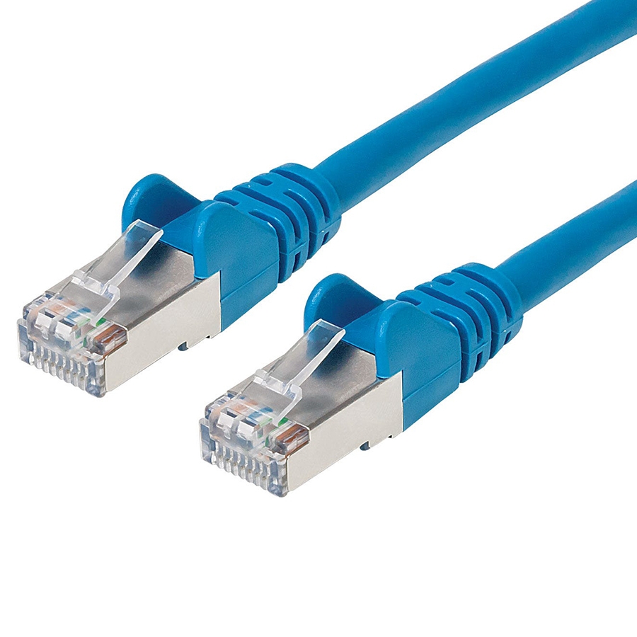 CABLE PATCH,INTELLINET,741477, CAT 6A,  0.9M( 3.0F) S/FTP AZUL CB-1613