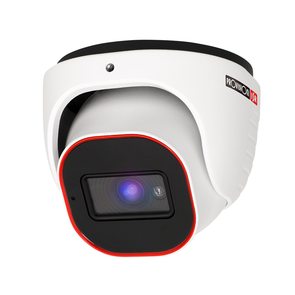 Camara domo IP 4 MP, Lente 2.8mm (102°), de dia detecta hasta 60 mts/Reconoce:12 mts/Idetifica: 6 mts, IR hasta 20 mts, DDA, microfono, WDR,PoE,IP67