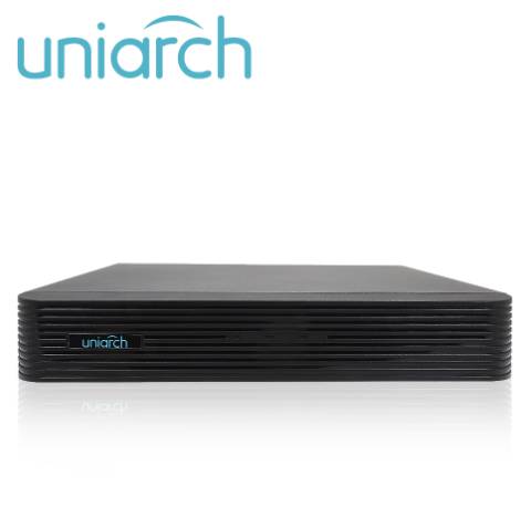 NVR UNIARCH (NVR-108E2-P8) / 8 Canales / 8 Canales POE / Capacidad 1 Disco Duro de 6 TB