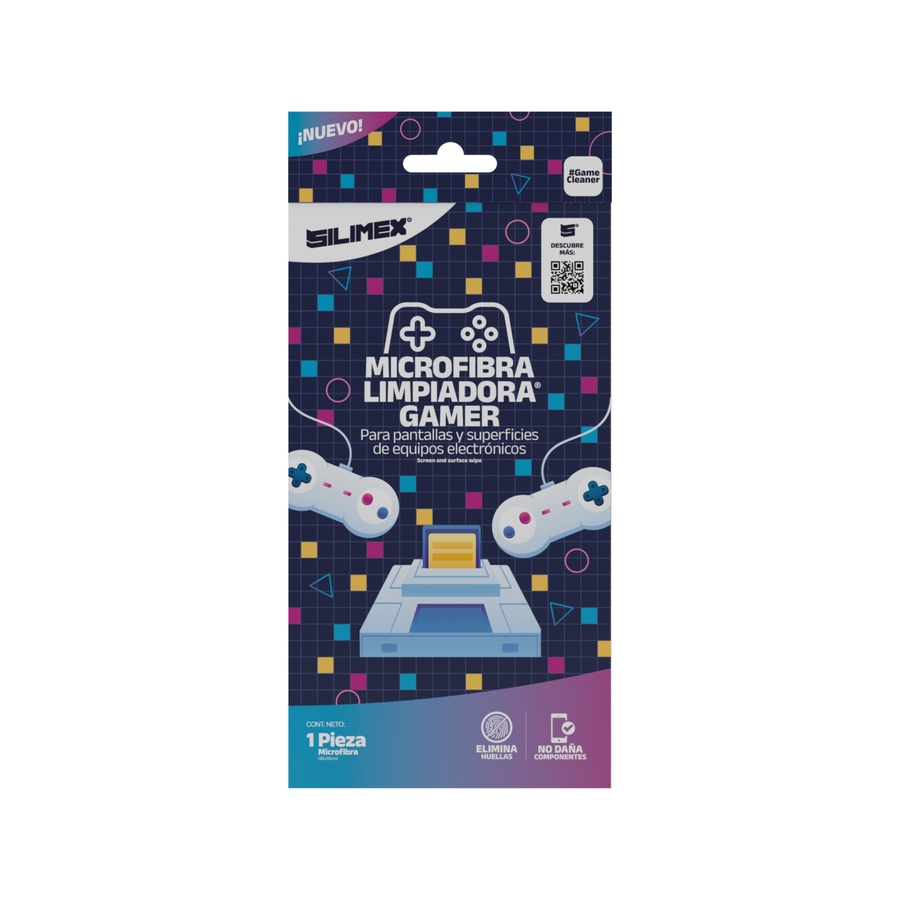 MICROFIBRA LIMPIADORA GAMER SILIMEX CN-4977