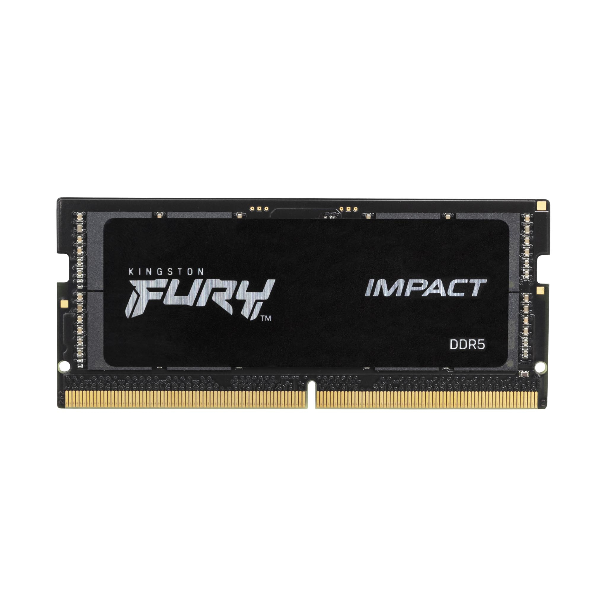 MEMORIA RAM KINGSTON FURY IMPACT SODIMM DDR5 16GB 4800MT/S CL38 1RX8 1.1V - Kingston Technology