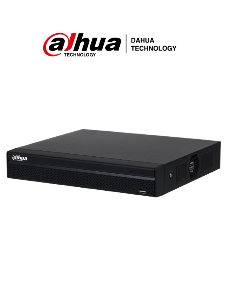 DAHUA NVR1104HS-P-S3/H-NVR 8MP 4k 4 Ch IP 4 CH PoE Smart H.265+ Rend 80 mbps OUT Video HDMI&VGA 1 Bahía DD  8TB Soporta Camaras Protocolo Onvif & RTSP