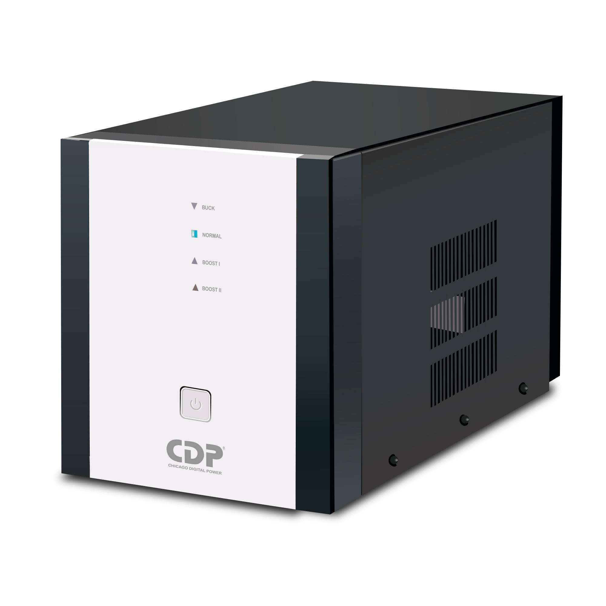 Regulador de Voltaje CDP R-AVR5008 5000VA/2500W AVR, 8 Salidas, 525 julios, Sistema de retardo de encendido, Proteccion Coaxial, 120 Vac REGCDP1080