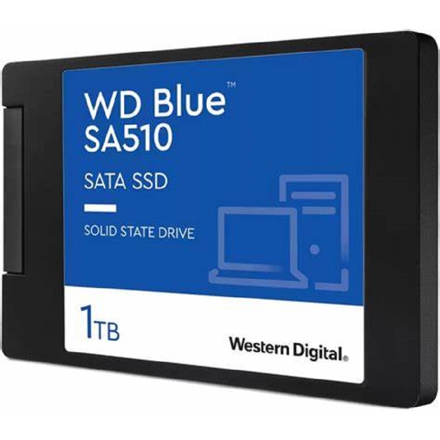 UNIDAD DE ESTADO SOLIDO SSD INTERNO WD BLUE 1TB 2.5 SATA3 6GB/S LECT.560MBS ESCRIT.530MBS 7MM LAPTOP MINIPC 3DNAND WDS100T3B0A HD-2699
