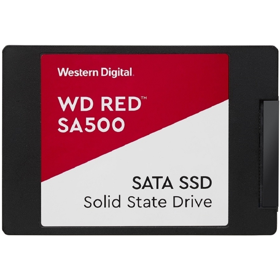 UNIDAD DE ESTADO SOLIDO SSD INTERNO WD RED SA500 500GB 2.5 SATA3 6GB/S LECT.560MBS ESCRIT 530MBS 7MM NAS WDS500G1R0A HD-2136