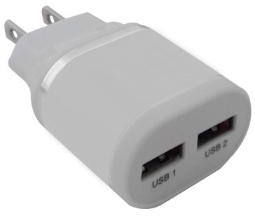 Cargador BROBOTIX 161264B, Color blanco