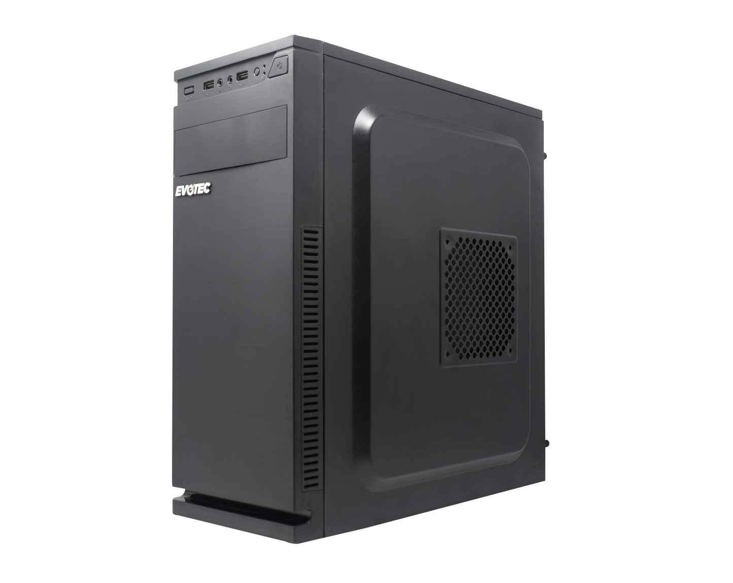 Gabinete EVOTEC EV-1015   , ATX, Gabinete, Negro GABEVO430