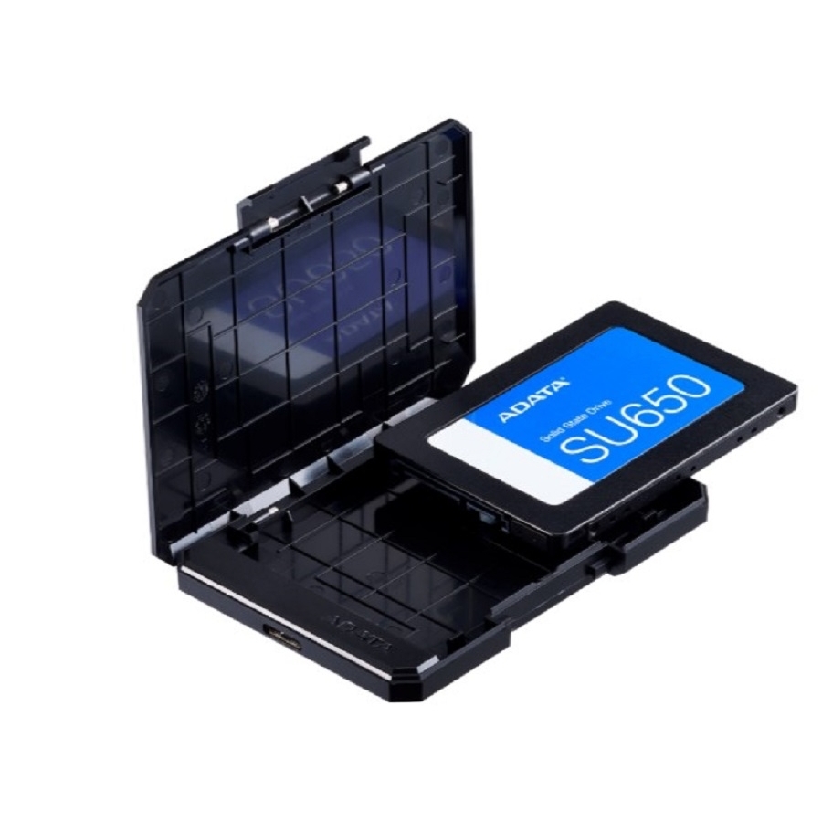 CARCASA ADATA EC600 PARA DISCOS DUROS/SSD 2.5 OULGADAS 7MM/9.5MM SATA3/USB3.2 NEGRO ECO CASE PC AC-12541