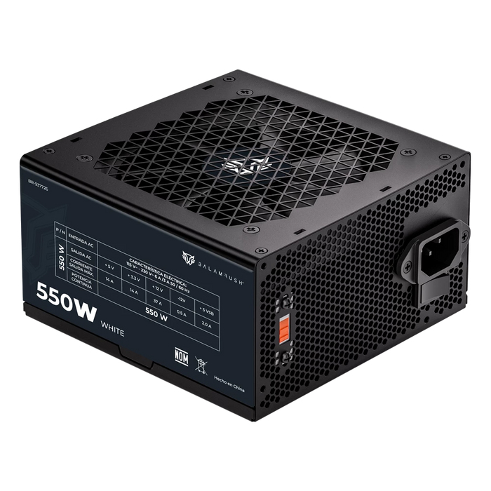 Fuente de Poder 550W 80 Plus White BALAM RUSH  PULSAR 550PR NOVA SERIES GABBLR540