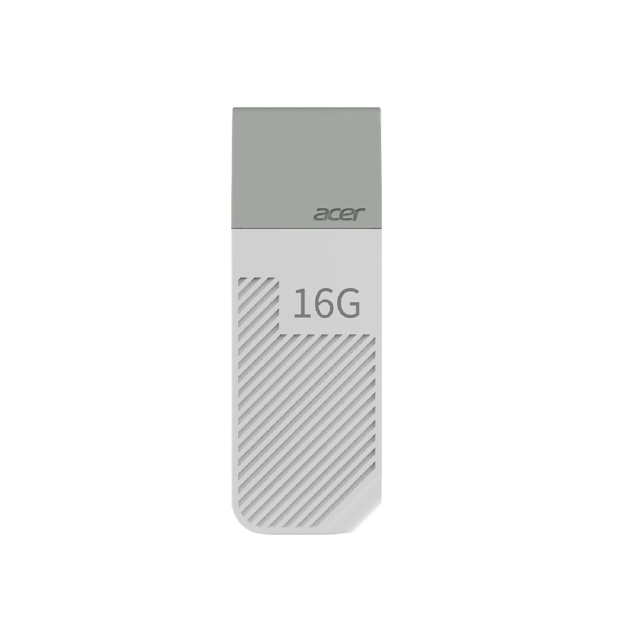 MEMORIA USB ACER UP200 16GB 2.0 LECT. 30MB/S ESCRIT. 15MB/S COLOR BLANCO BL.9BWWA.549 RAM-4114