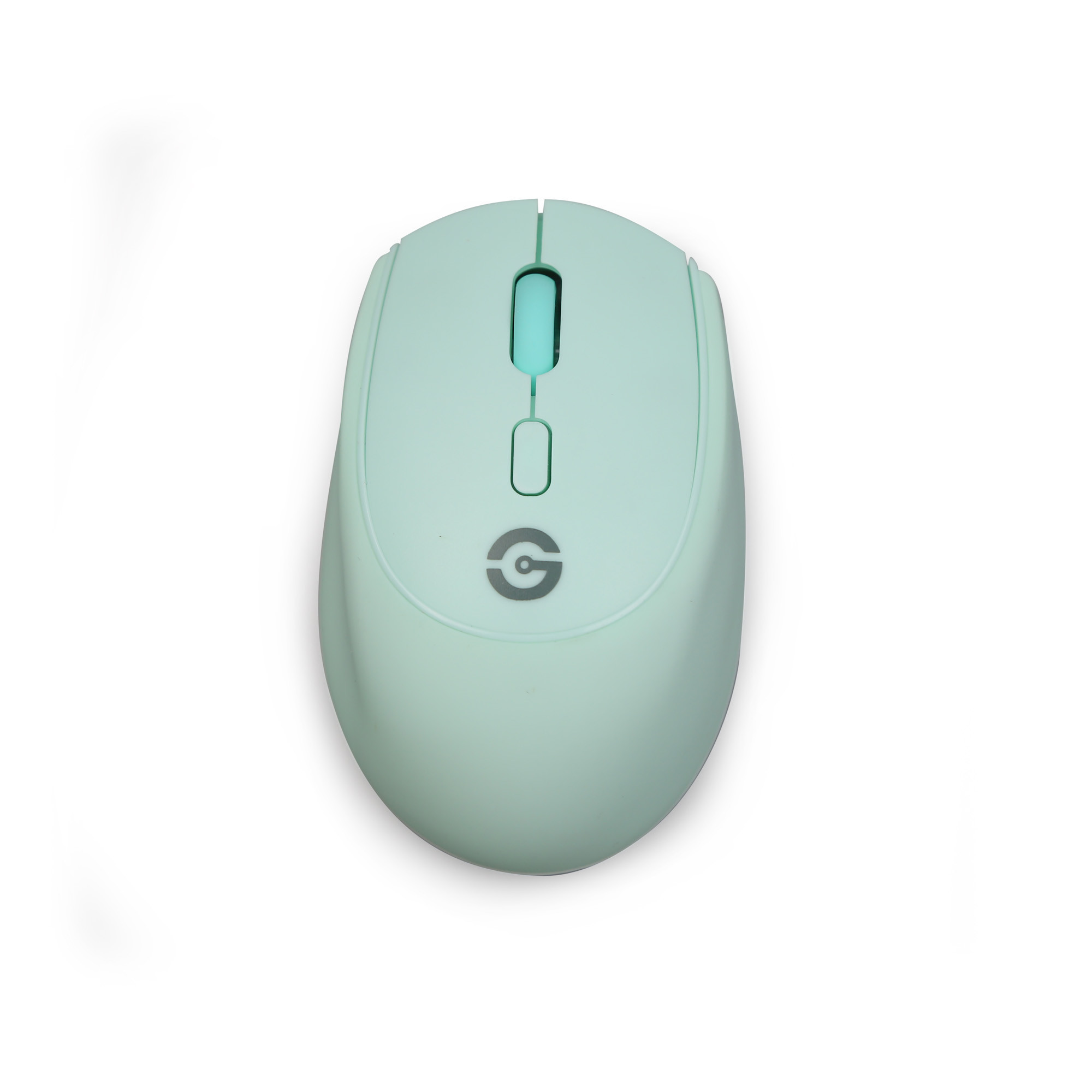 GETTTECH MOUSE INALAMBRICO COLORFUL, MENTA, ERGONOMICO, GEL DE SILICONA, 2 BOTONES 1 SCROLL, RESOLUCION HASTA 1600PPP, MOD. GAC-24405M