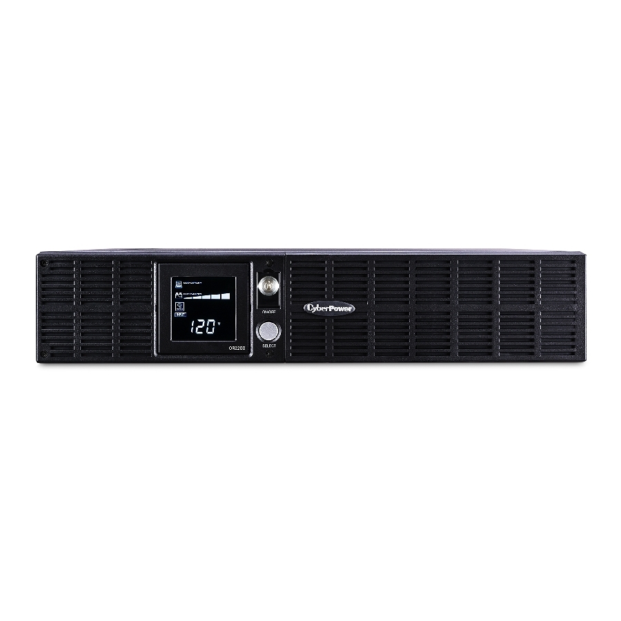 NO BREAK CYBERPOWER (OR2200LCDRT2U) 2000VA/1320W.INTERACTIVO.RACK/TORRE. 8 × NEMA 5-20R GARANTÍA 3 AÑOS INCLUYE BATERÍA. FR-971