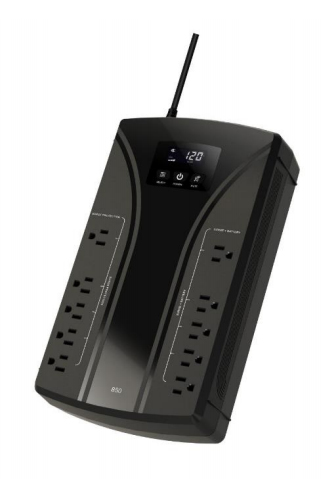 No Break Koblenz 7522-USB  KOBLENZ 7522-USB, 750 VA, 420 W, Negro, Hogar y Oficina NBKKBZ400