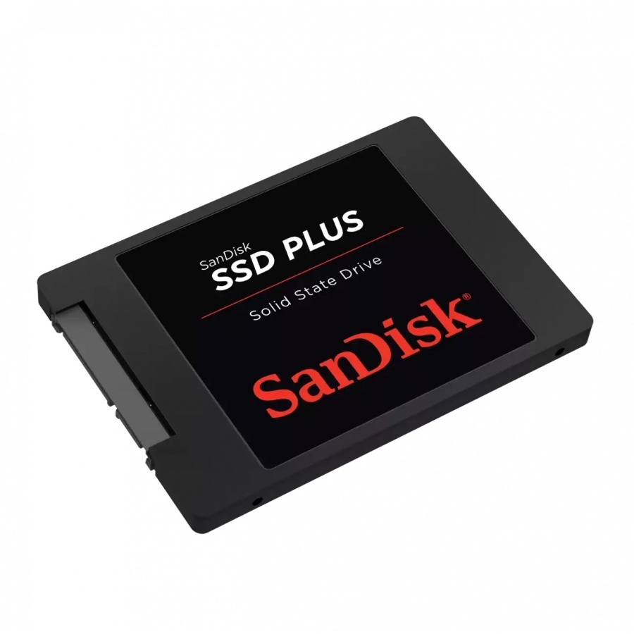 UNIDAD DE ESTADO SOLIDO SSD INTERNO SANDISK PLUS 1TB 2.5 SATA3 7MM LECT.535/ESCR.350MBS SDSSDA-1T00-G27 HD-2619