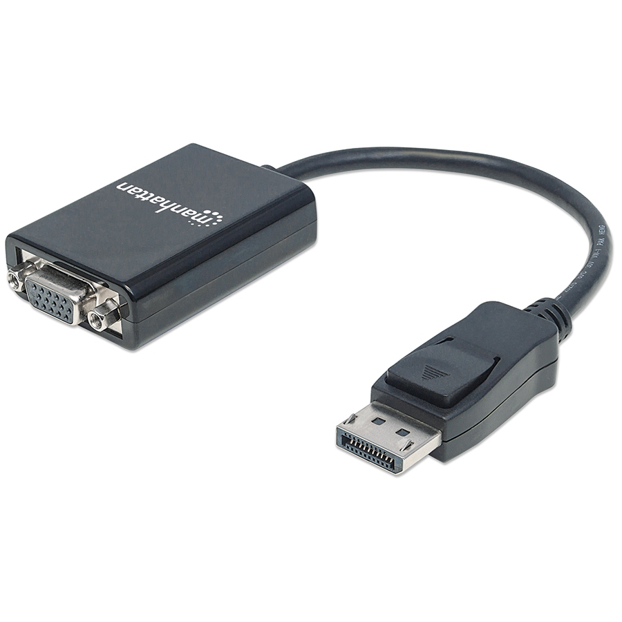 ADAPTADOR DISPLAYPORT,MANHATTAN,151962, M A VGA H 15CM AC-5398 - MANHATTAN