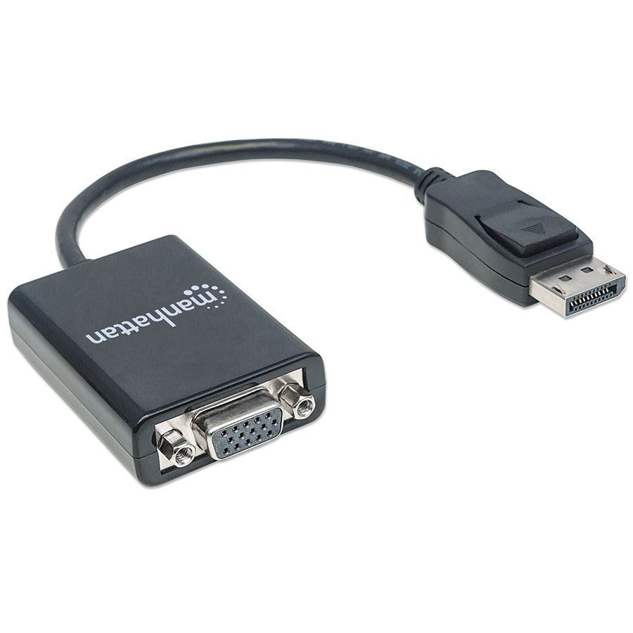 ADAPTADOR DISPLAYPORT,MANHATTAN,151962, M A VGA H 15CM AC-5398 - MANHATTAN