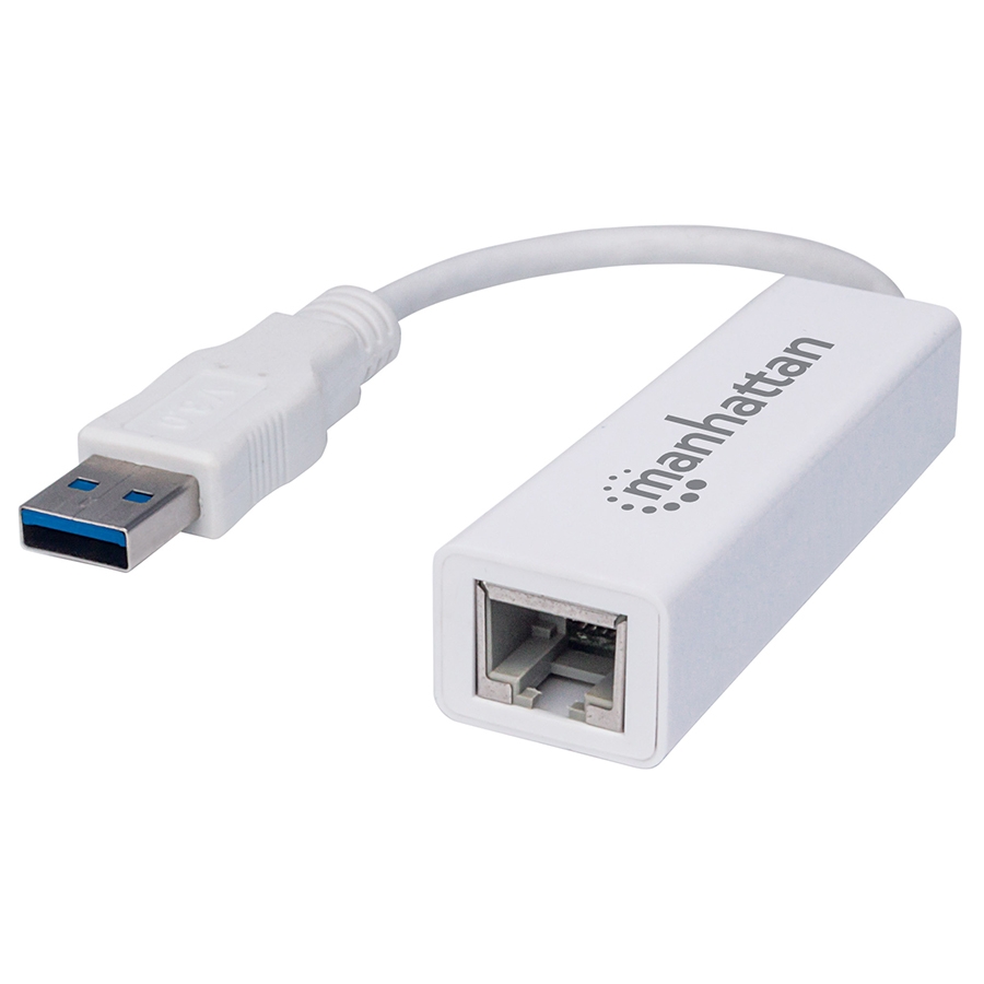 ADAPTADOR,MANHATTAN,506847, USB V3.0 A RED GB MH AD-300 - MANHATTAN