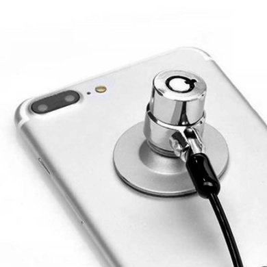 Ancla P/Candado de Seguridad K-SLOT (MICROSAVER), P/Laptop,Tablet,Celular,Tipo Disco C/Adhesivo, BROBOTIX 6000977 - BROBOTIX