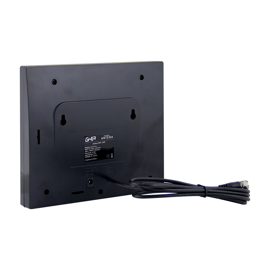 ANTENA GHIA ACTIVA PARA INTERIOR CON AMPLIFICADOR GANT-1 - GHIA