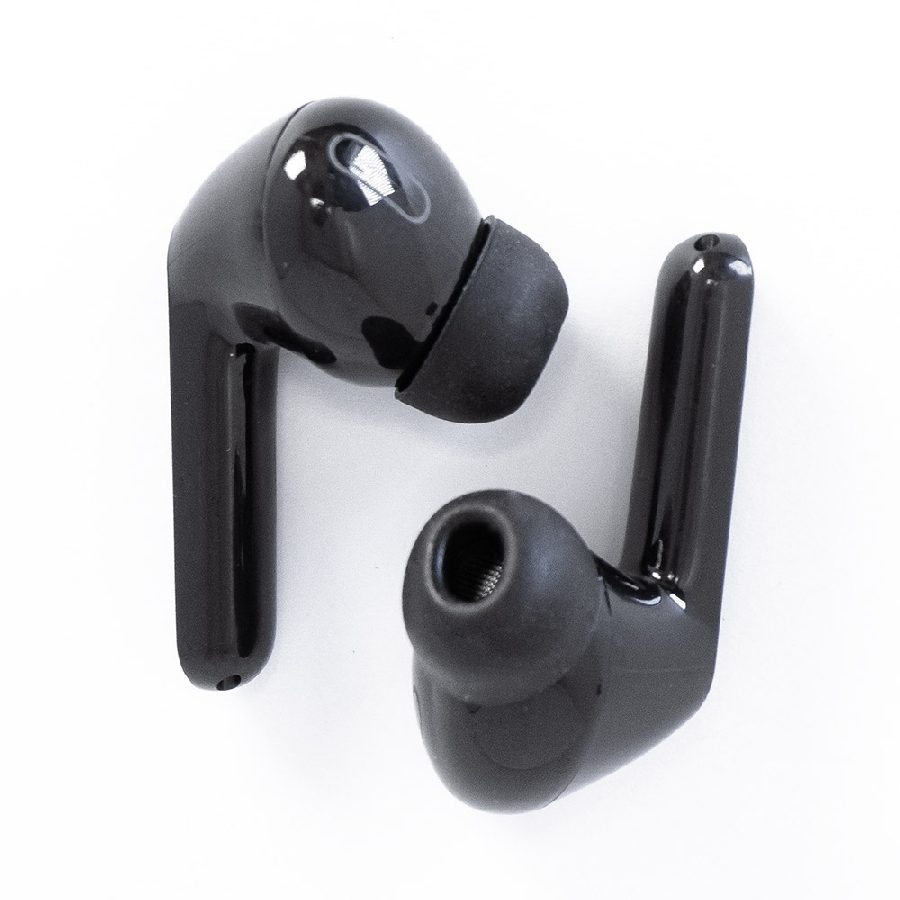 AUDIFONOS INALAMBRICOS TWS BACKDROP /CONTROL TACTIL / CAJA DE CARGA CON PANTALLA /MANOS LIBRES/10M/ COLOR NEGRO SPK-2243 - BACKDROP