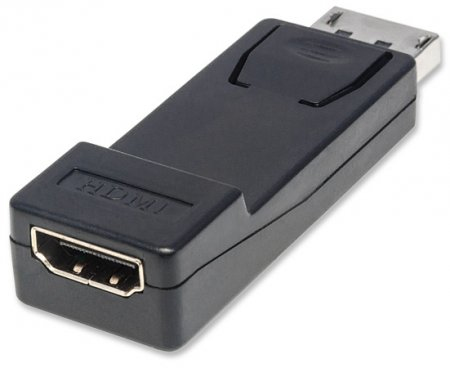 151993 Adaptador DisplayPort Macho a HDMI Hembra. - MANHATTAN