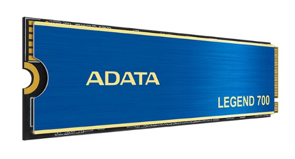 Unidad de Estado Sólido ADATA LEGEND 700 512GB PCIe Gen3x4 M.2 2280, Con disipador de aluminio. ALEG-700-512GCS - ADATA