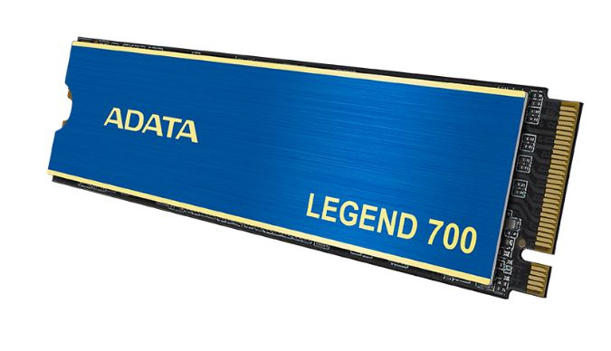 Unidad de Estado Sólido ADATA LEGEND 700 512GB PCIe Gen3x4 M.2 2280, Con disipador de aluminio. ALEG-700-512GCS - ADATA