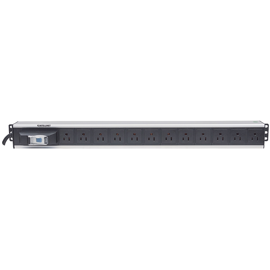 BARRA PDU,INTELLINET,713955, 12 CONT. GAB/RACK, VERTICAL, CONTRA CORTO CIRCUITO AC-6514 - INTELLINET