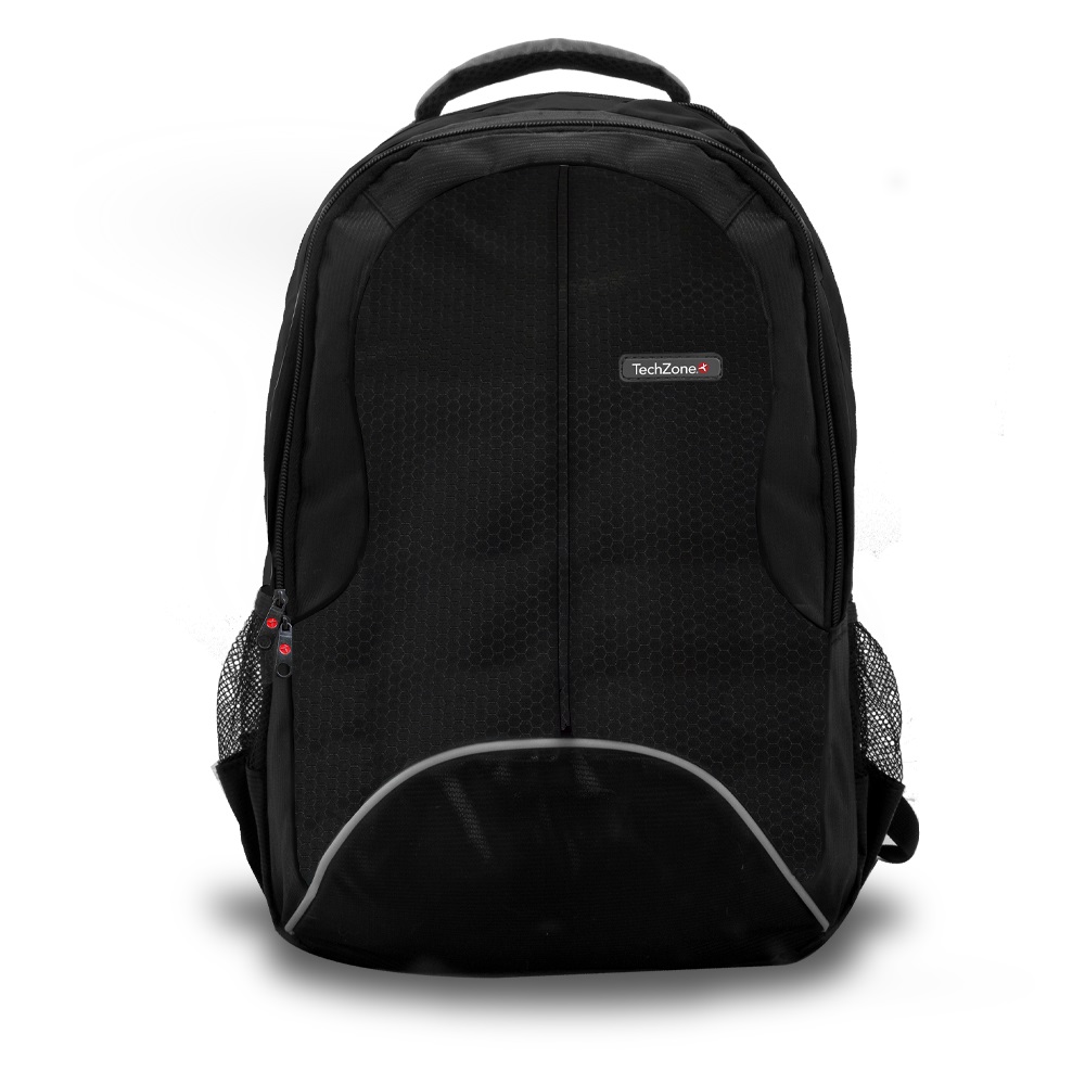 Backpack Eco Sport TechZone, de 15.6 pulgadas, múltiples compartimientos, costuras y asas reforzadas, garantía limitada de por vida. ACCTCH550 - TECHZONE