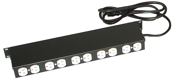 Barra multicontacto NORTH SYSTEM, Negro, 10 - NORTH SYSTEM