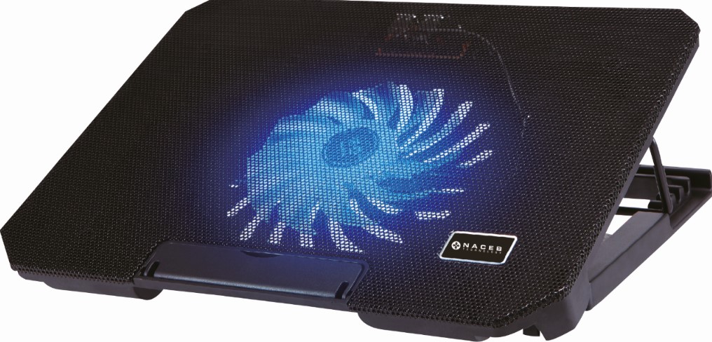 Base Enfriadora Naceb Technology NA-637, Negro, Base enfriadora, Universal ACCNCB480 - Naceb Technology