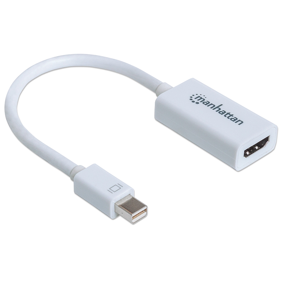 CABLE ADAPTADOR,MANHATTAN,151399, DISPLAYPORT MINI M A HDMI H BL 1080P AD-305 - MANHATTAN