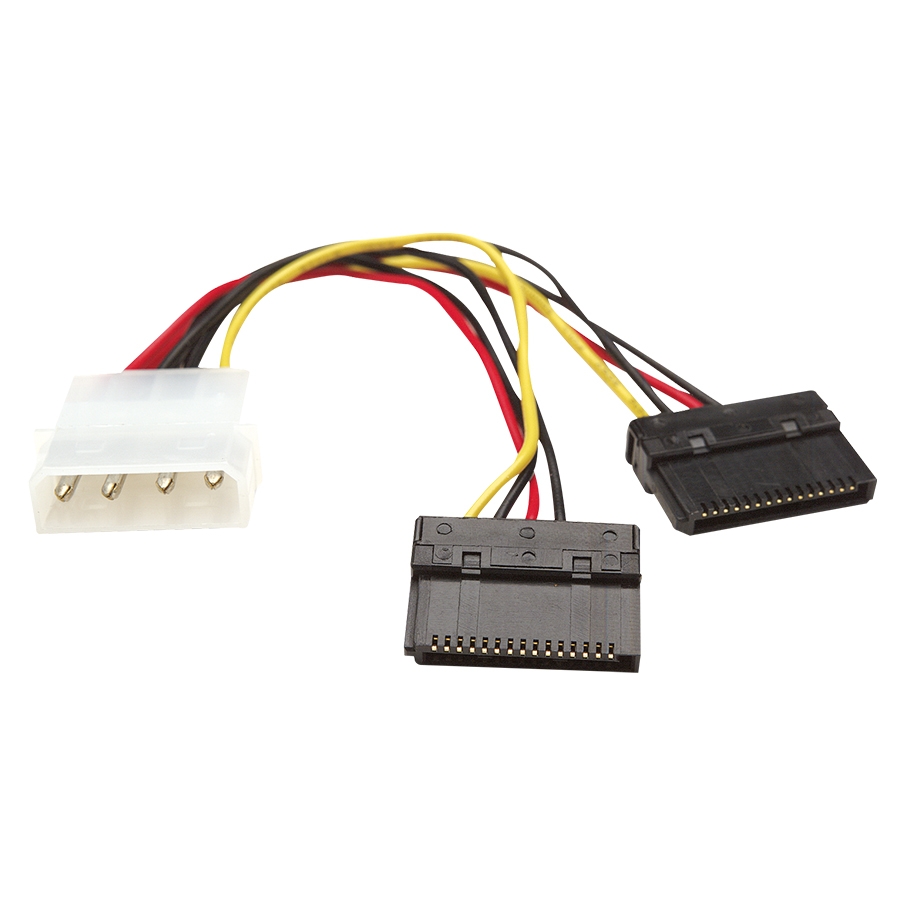 CABLE ALIMENTACION,MANHATTAN,349369,CABLE CORRIENTE INT. HDD SATA DOBLE CB-205 - MANHATTAN