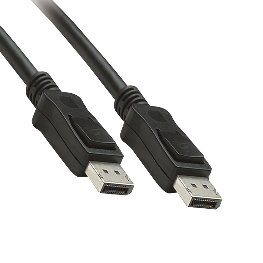 CABLE DISPLAYPORT,MANHATTAN,307116, V1.2 M-M 2.0M NEGRO 4K60HZ,BLINDADO MACHO-MACHO CB-355 - MANHATTAN