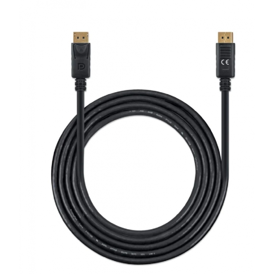 CABLE DISPLAYPORT,MANHATTAN,355575,V1.4 M-M, 2.0M NEGRO 8K60HZ CB-2354 - MANHATTAN