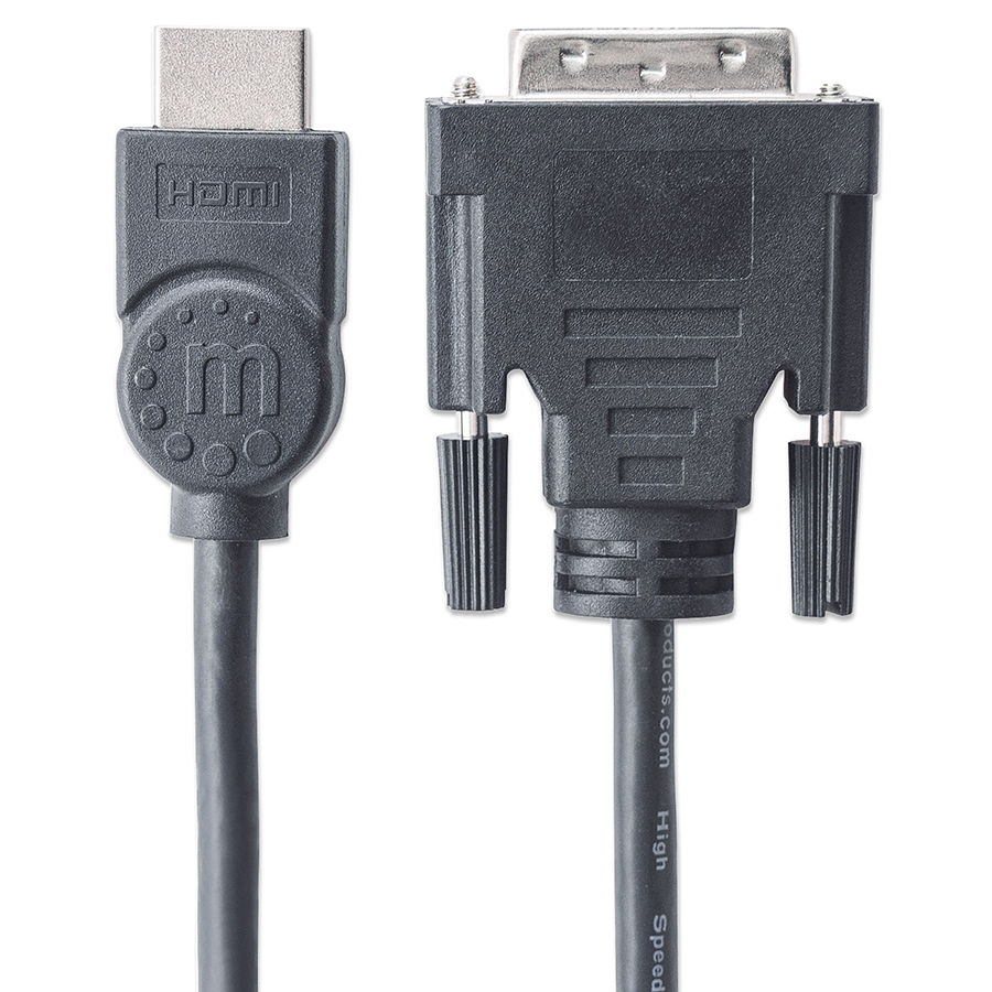CABLE HDMI,MANHATTAN,372503, – DVI-D M-M  1.8M CB-273 - MANHATTAN