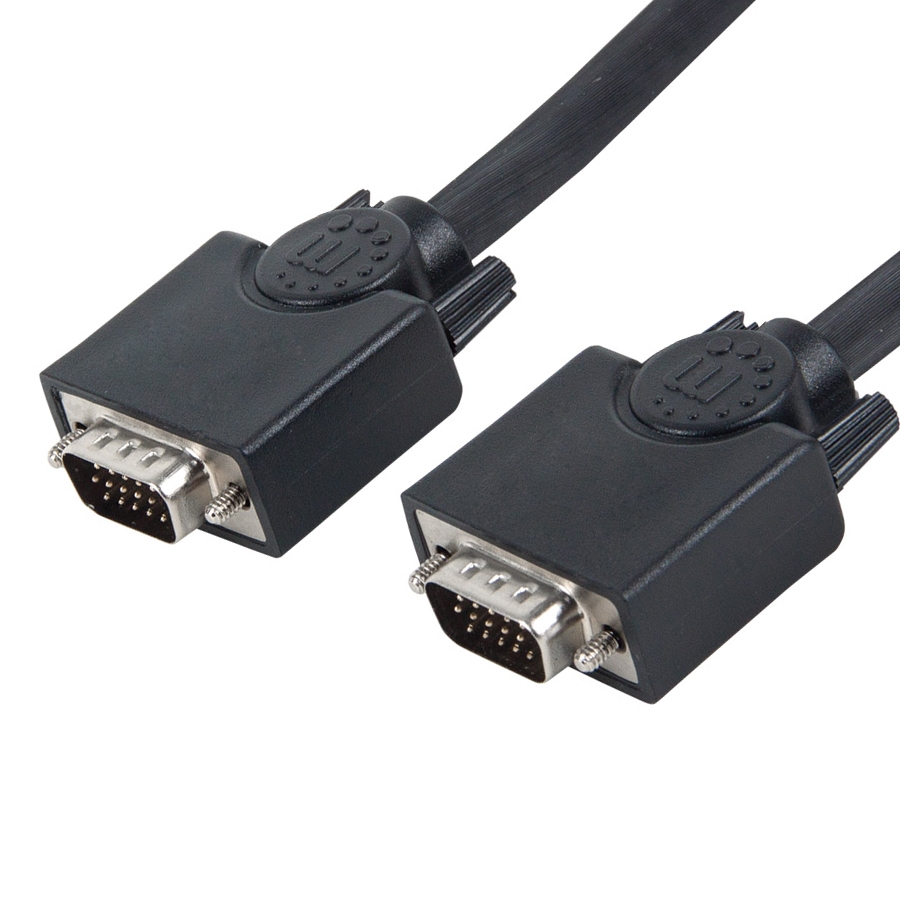 CABLE SVGA,MANHATTAN,313629, MONITOR 8MM HD15M-M 15.0M CB-208 - MANHATTAN