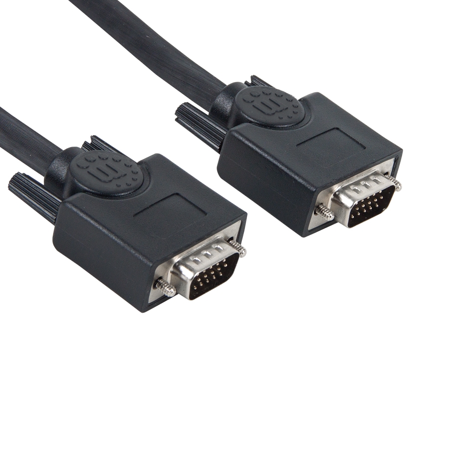 CABLE SVGA,MANHATTAN,372978, MONITOR 8MM HD15M-M  7.5M CB-216 - MANHATTAN