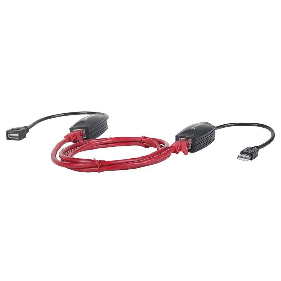 CABLE USB,MANHATTAN,179300, EXTENSION ACTIVA 60M, VIA RJ45 CB-259 - MANHATTAN
