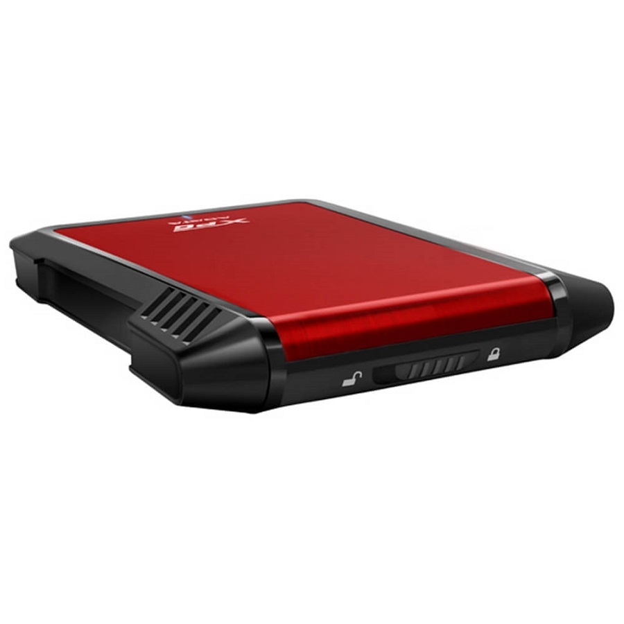 CARCASA XPG EX500 PARA DISCOS DUROS/SSD 2.5 PULGADAS 7MM/9.5MM SATA3/USB3.2 CASE PC COLOR ROJO (AEX500U3-CRD) AC-5860 - ADATA