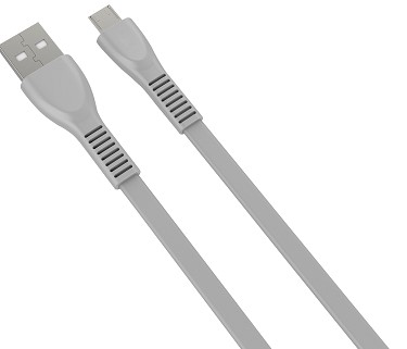 Cable USB a Micro USB Naceb Technology NA-0103G, 1 m, Gris CABNCB390 - Naceb Technology