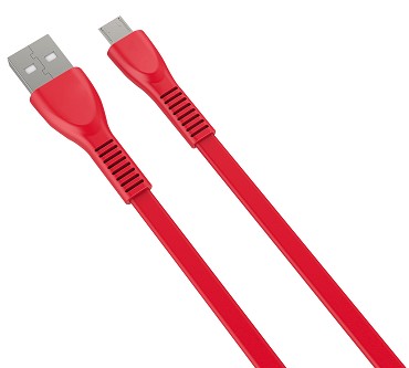 Cable USB a Micro USB Naceb Technology NA-0103R, USB, Micro USB, 1 m, Rojo CABNCB400 - Naceb Technology
