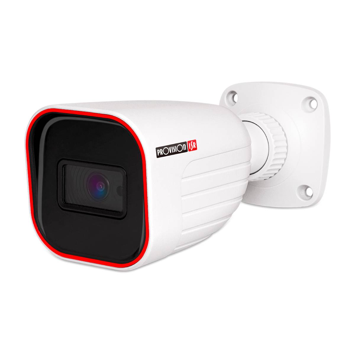 Camara bala IP 2 MP, Lente fijo 3.6mm (85°), IR hasta 20 mts, analiticos basicos, WDR, Onvif, PoE, policarbonato, IP67 - PROVISION-ISR