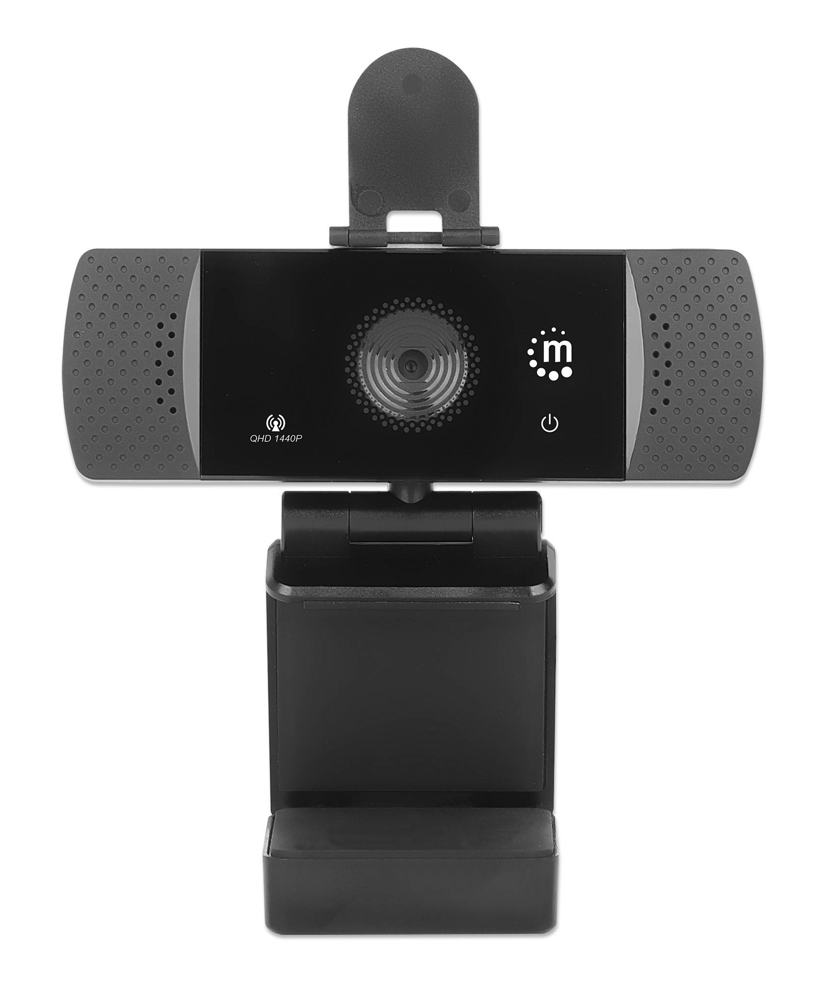 462549 Camara Web QHD USB Auto Enfoque. - MANHATTAN