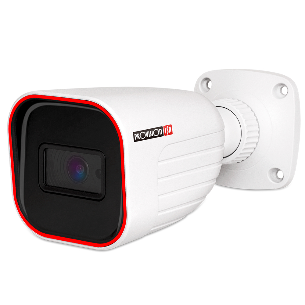 Camara bala IP 2 MP, Lente VF 2.8(106°), IR hasta 20 mts, analiticos DDA, WDR, SD(256GB),PoE, IP67 - PROVISION-ISR
