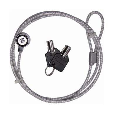 Candado de Llave, K-SLOT (MICROSAVER ), P/Portátiles, Acero, BROBOTIX 235497 - BROBOTIX