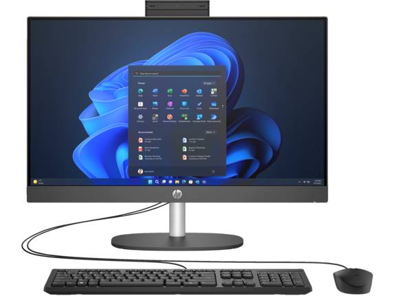 Computadora de escritorio All in One HP 240 G10 23.8 (9P4K0LA#ABM), Intel Core i3-N300, SSD de 256 GB, Memoria 8 GB de RAM, Windows 11 PRO. AIOHPI1200 - HP