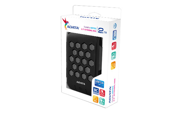 Disco Duro Externo ADATA HD720, 2 TB, USB 3.2 (USB 3.1, 3.0, 2.0), Negro AHD720-2TU31-CBK - ADATA