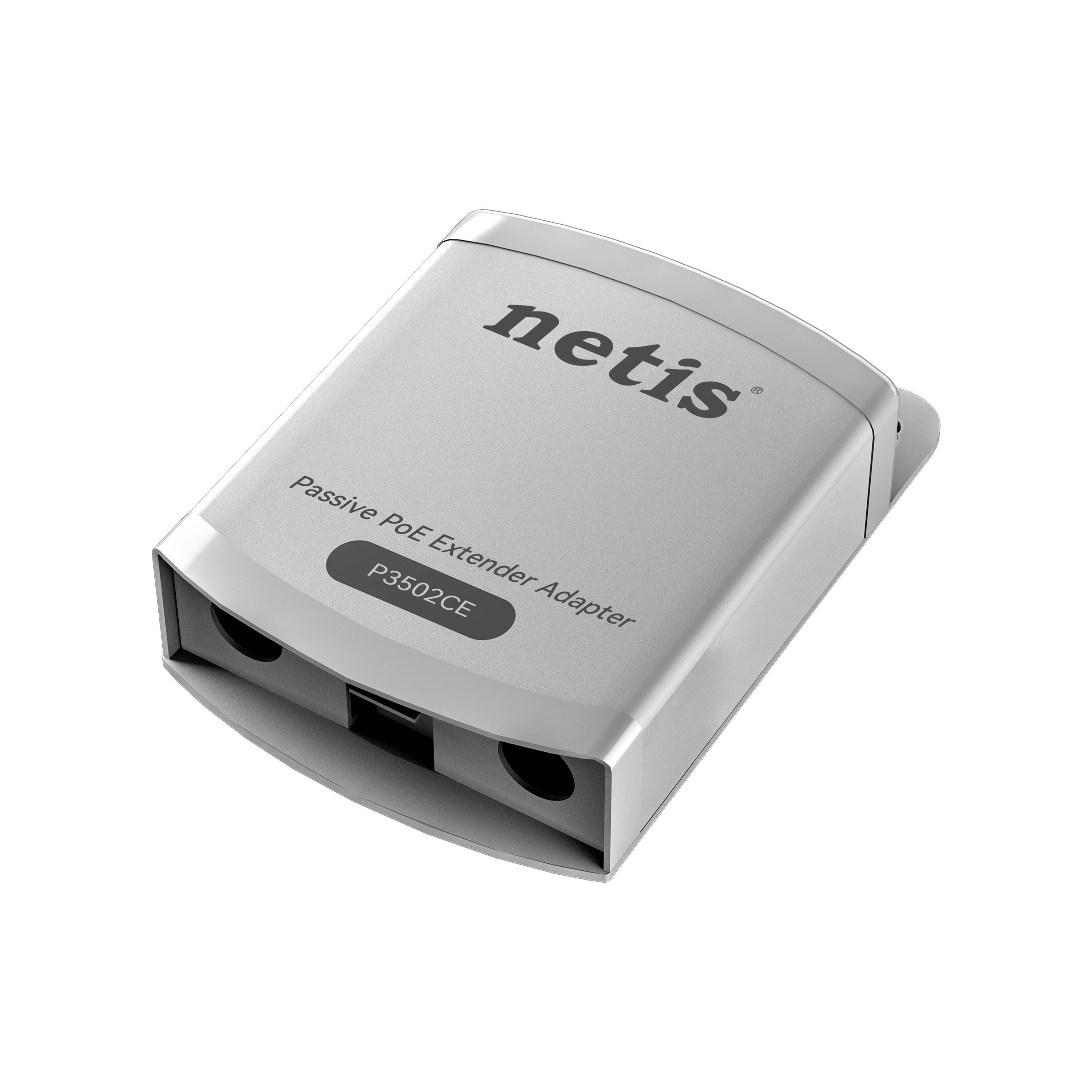 Netis Access Point P3502CE, Extensor POE, 2 puertos 100Mbps y 1 puerto Uplink 100Mbps, Pasivo, IP66 a prueba de agua, para exteriores - NETIS
