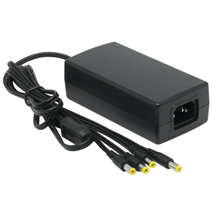 FUENTE DE PODER INDIVIDUAL / PROVISION ISR / PR-12V5A-4 / 12V/5A 4 SALIDAS AC-7351 - PROVISION-ISR